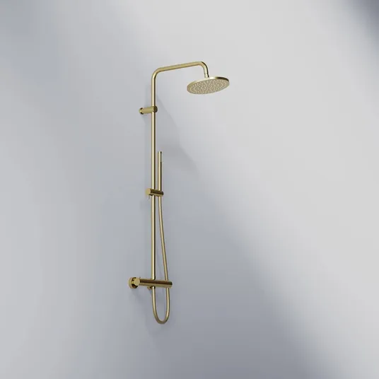 Steinberg 340 – dušo rinkinys su termostatu, skersmuo 22 cm, šlifuotas auksas 340 2721 BG