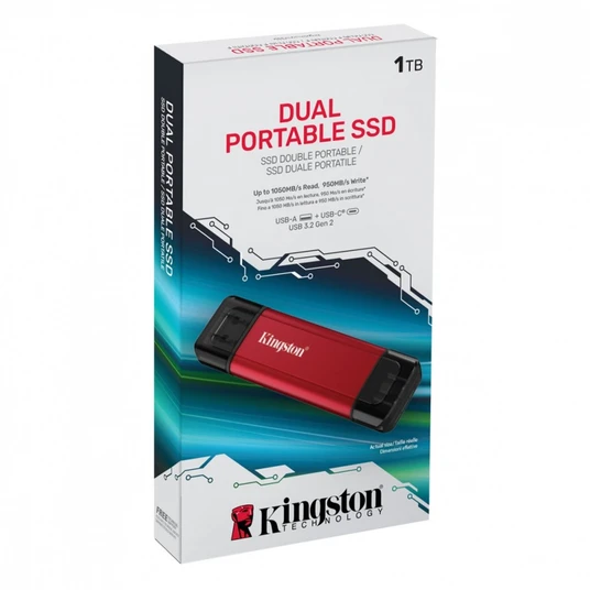 Kingston SSD DualPortable 1TB