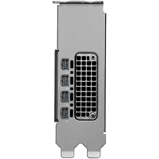 NVIDIA RTX 2000 PRO Blackwell PCI-Express x16 Gen 4.0, Dual Slot, 16 GB GDDR6 ECC 128-bit, HDCP 2.2 and HDMI 2.0 support with opt. Adapter