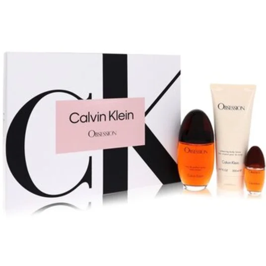 Moteriški kvepalai, Obsession Gift Set EDP 100 ml body lotion 200 ml Obsession and exclusive miniparf 100ml