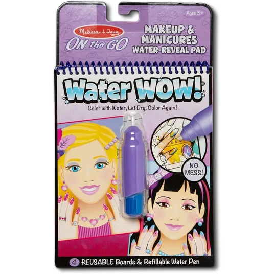 MELISSA & DOUG Water Wow! - Makeup & Manicures
