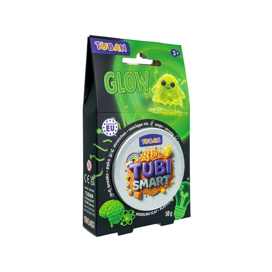 Tubi Smart sensory clay Glow stretches, shoots, bounces ZA6128