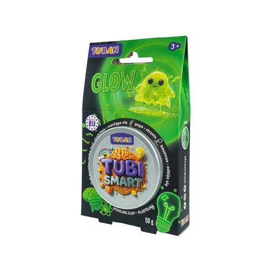 Tubi Smart sensory clay Glow stretches, shoots, bounces ZA6128