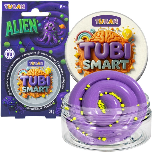 Tubi Smart sensory clay Alien stretches, shoots, bounces ZA6130