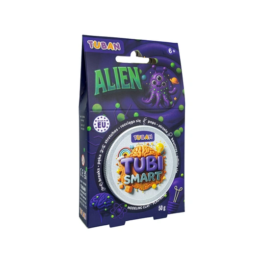 Tubi Smart sensory clay Alien stretches, shoots, bounces ZA6130