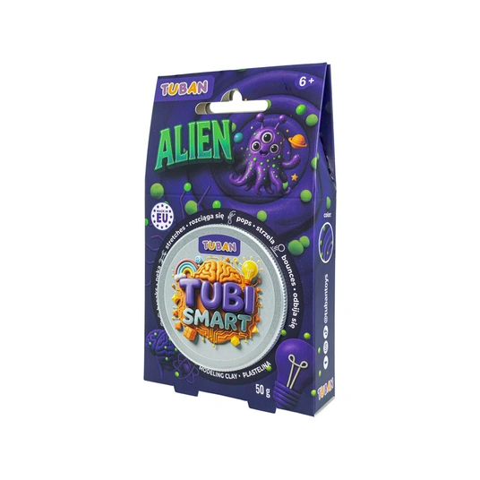 Tubi Smart sensory clay Alien stretches, shoots, bounces ZA6130