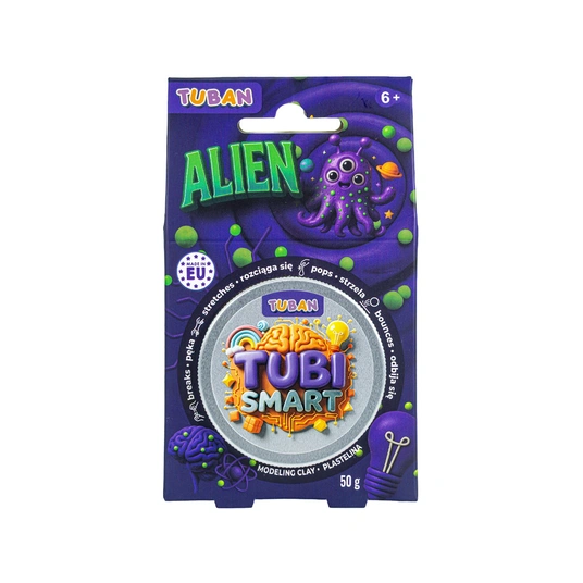 Tubi Smart sensory clay Alien stretches, shoots, bounces ZA6130