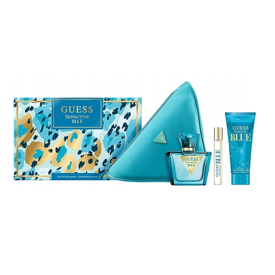 SET GUESS Seductive Blue EDT spray