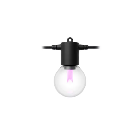 Philips Hue Hue Festavia Globe Outdoor String Lights, 7m Extension | 30 W
