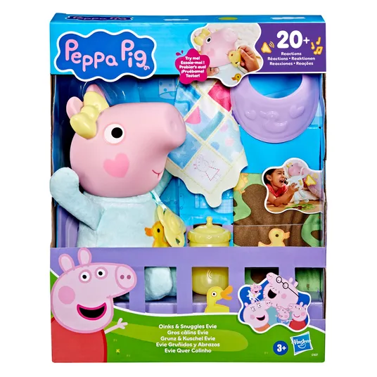 PEPPA PIG mängukomplekt Oinks & Snuggles Evie