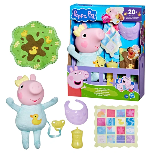 PEPPA PIG mängukomplekt Oinks & Snuggles Evie