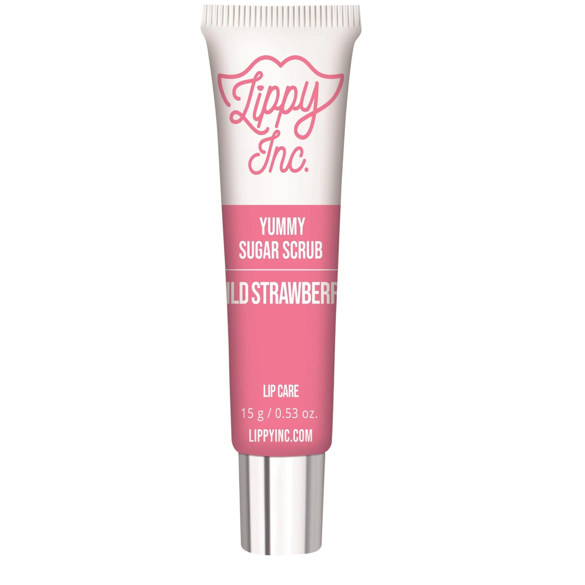 Lippy Inc., Yummy Sugar, Lip Scrub, Strawberry