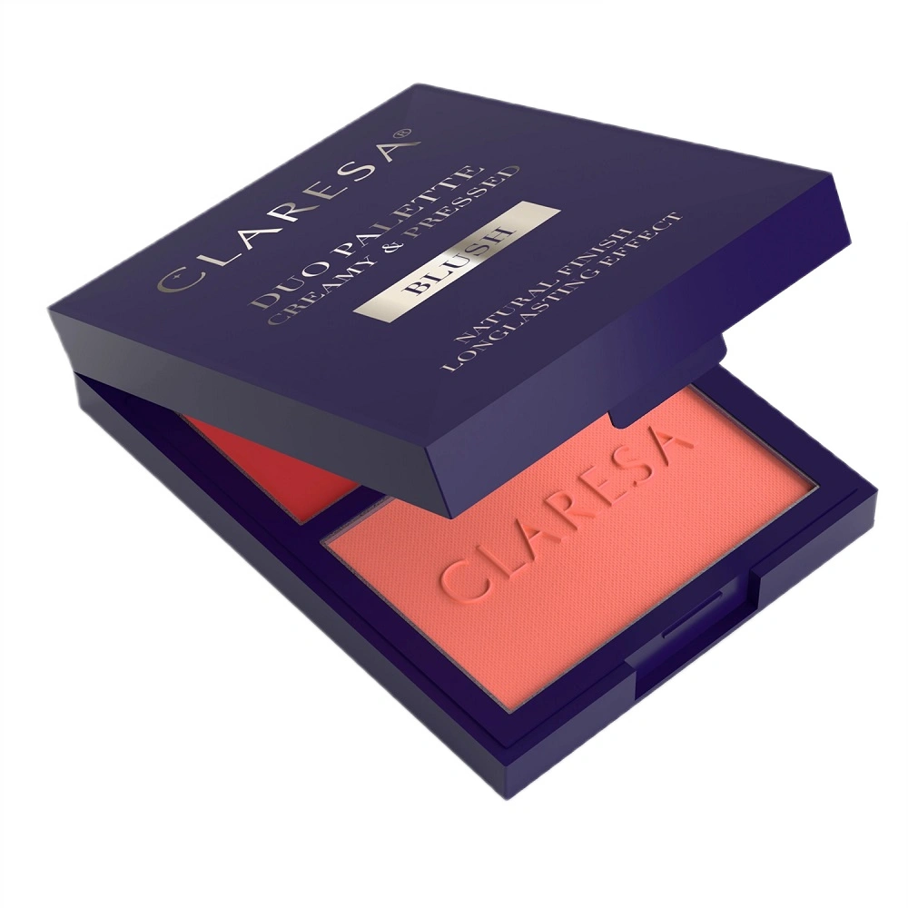 CLARESA_Duo Palette Krēmkrāsas un presēto vaibstiņu