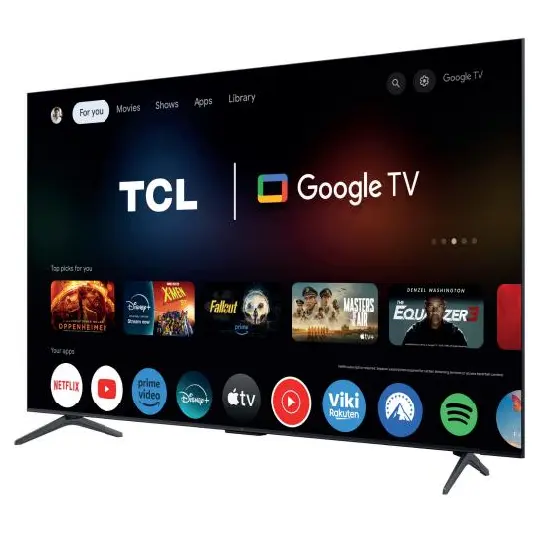 Televizorius TCL 55C61K QD Mini LED 55" Smart