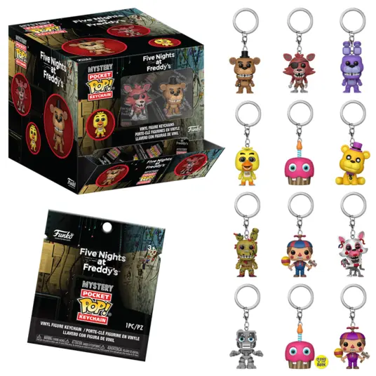 FUNKO POP! Raktų pakabutis: Five Nights at Freddy´s (Mystery)