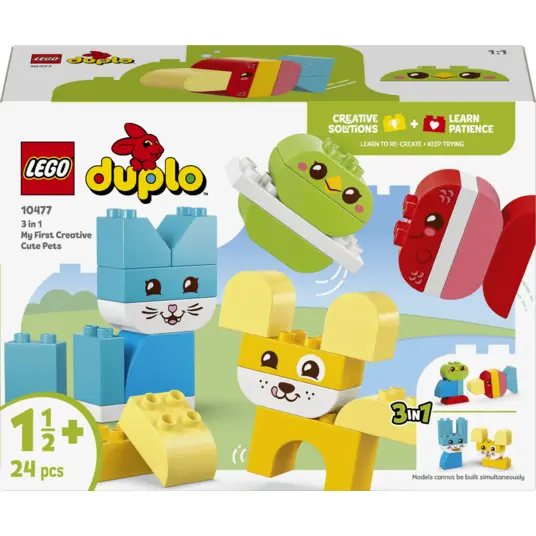 LEGO® 10477 DUPLO® Söpöt luovat lemmikit 3in1