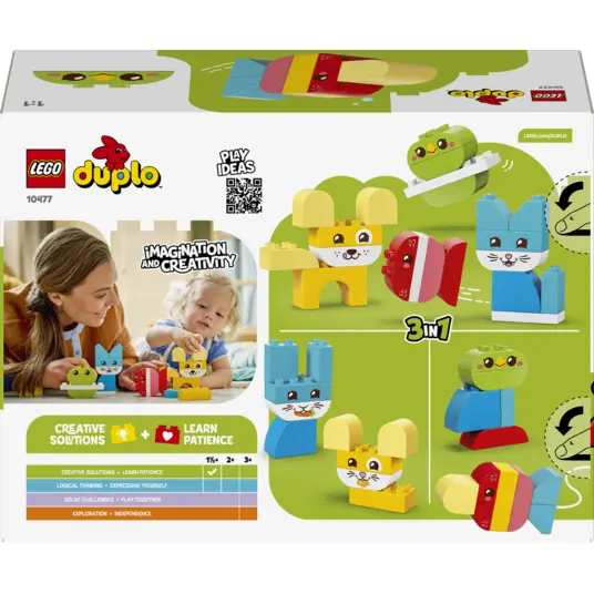 LEGO® 10477 DUPLO® Söpöt luovat lemmikit 3in1
