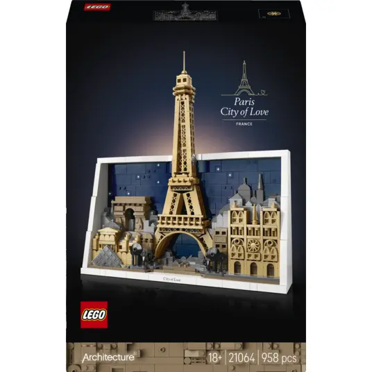 LEGO® 21064 Architecture Pariisi – rakkauden kaupunki