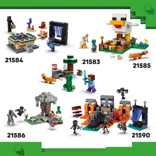 LEGO® 21587 Minecraft® Zombityrmä
