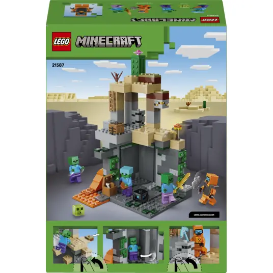 LEGO® 21587 Minecraft® Zombityrmä