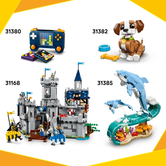 LEGO® 31376 LEGO Creator Mielas žiurkėnas su gėle - BIGBOX.LT