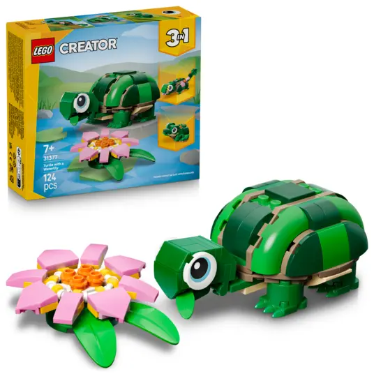 LEGO® 31377 LEGO Creator Kilpikonna ja lumpeenkukka