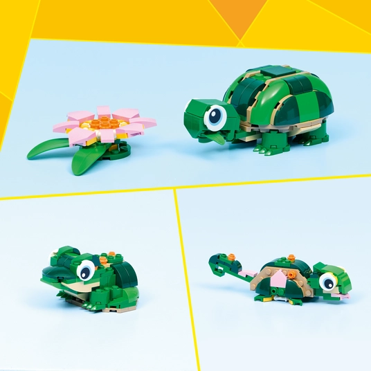 LEGO® 31377 LEGO Creator Kilpikonna ja lumpeenkukka