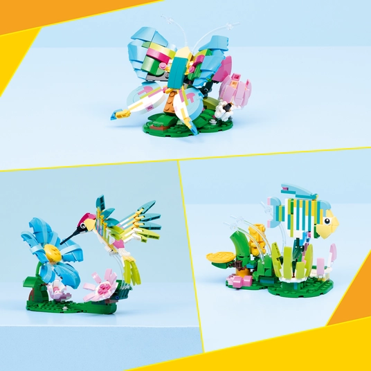 LEGO® 31384 LEGO Creator Villieläimet: Värikäs kolibri