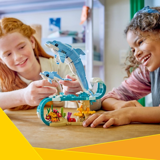 LEGO® 31385 LEGO Creator Merieläimet: Söpöt delfiinit