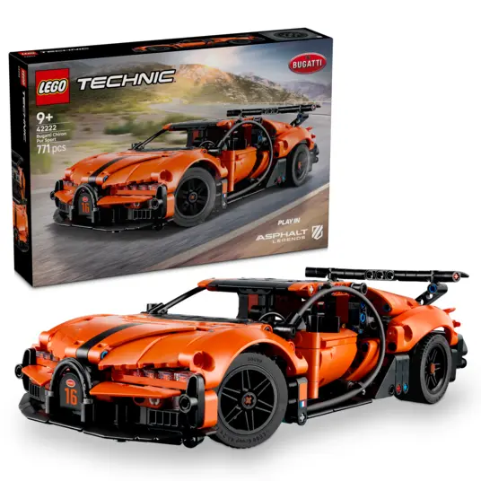 LEGO® 42222 Technic Bugatti Chiron Pur Sport ‑hyperauto