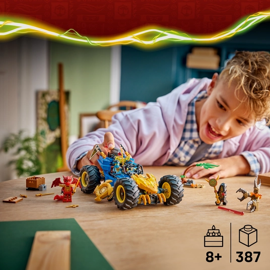 LEGO® 71856 NINJAGO® Jay transformuojamas automobilis kaina
