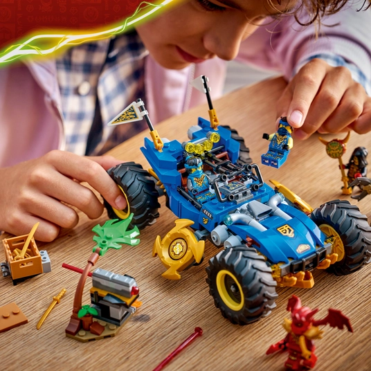 LEGO® 71856 NINJAGO® Jay transformuojamas automobilis kaina