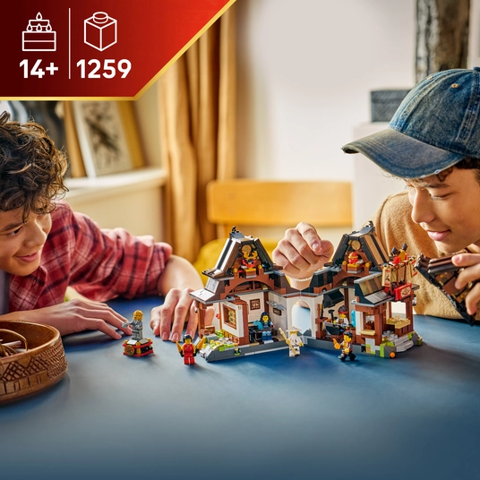 gjskana LEGO® 71858 NINJAGO® 15-ųjų metinių „Keturių ginklų kalvis