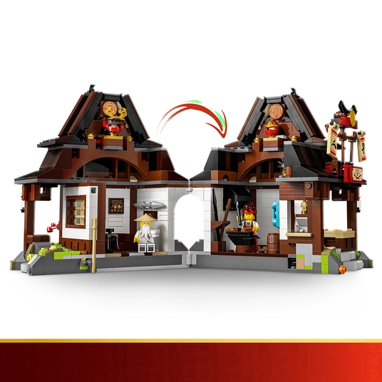 gjskana LEGO® 71858 NINJAGO® 15-ųjų metinių „Keturių ginklų kalvis