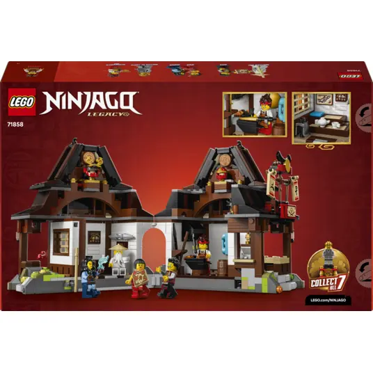 gjskana LEGO® 71858 NINJAGO® 15-ųjų metinių „Keturių ginklų kalvis
