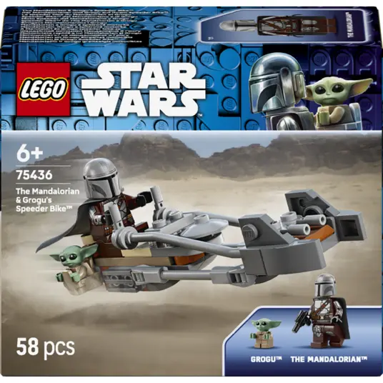 LEGO® 75436 Star Wars™ Mandalorialaisen ja Grogun kiituripyörä