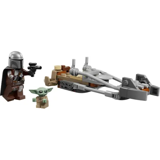 LEGO® 75436 Star Wars™ Mandalorialaisen ja Grogun kiituripyörä