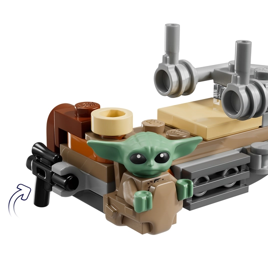 LEGO® 75436 Star Wars™ Mandalorialaisen ja Grogun kiituripyörä