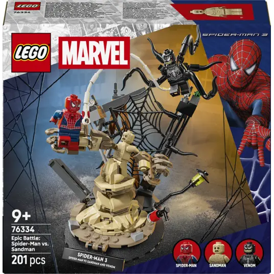 LEGO® 76334 | Marvel Eeppinen taistelu: Spider-Man vastaan Sandman
