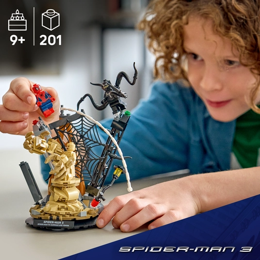 LEGO® 76334 | Marvel Eeppinen taistelu: Spider-Man vastaan Sandman