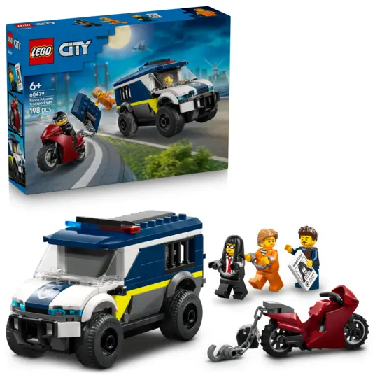 LEGO® 60479 City Poliisin vankienkuljetusauto
