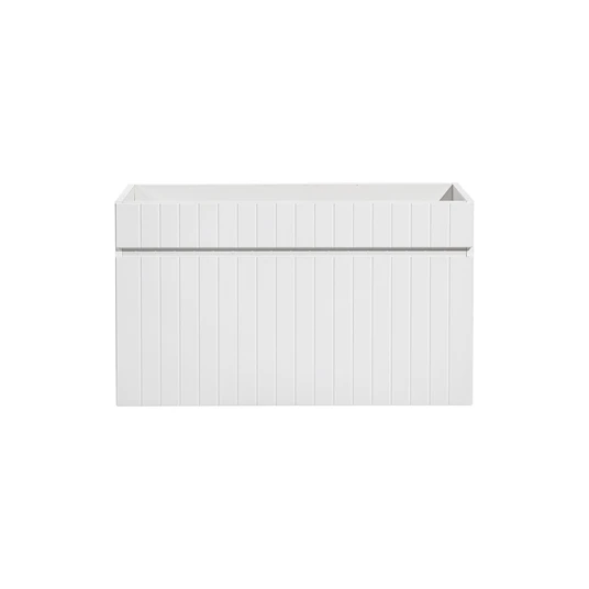 Valamukapp 80 cm, 1 sahtel, ICONIC WHITE 82-80-D-1S