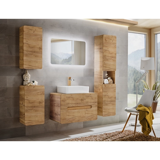 Kõrge kapp kahe uksega ARUBA CRAFT 800 FSC