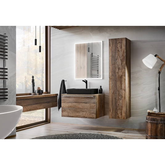 SANTA FE OAK 82-80-A-2S 80 cm valamukapp 2 sahtliga
