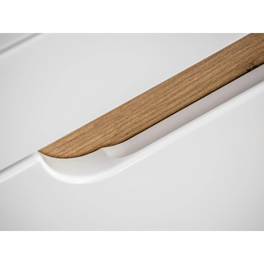 Valamukapp 50 cm, 2 sahtliga, ARUBA WHITE 824 -50CM FSC