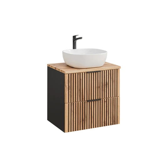 Mööblikomplekt 60 cm koos tööpinnale paigaldatava kraanikausi ja SET-XIL B 60CM UN.6252