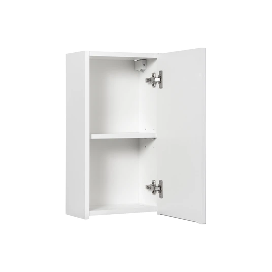 Viršutinė spintelė 30 cm, 1 durys, NOVA WHITE 83-30-1D