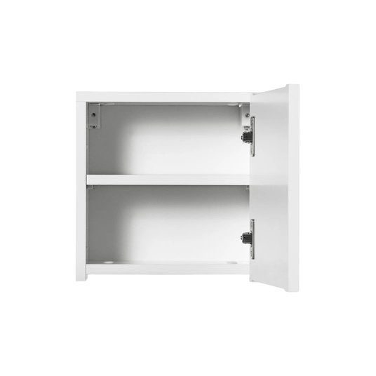 Qubik viršutinė spintelė 30x30cm, 1 durys, NOVA WHITE 83-30-1DQ