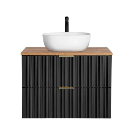 Spintelių komplektas 80 cm su stalviršio praustuvu – SET–ADB B 80 cm WOTAN UN 6252