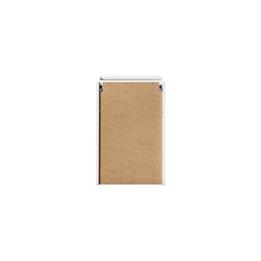 Po stalviršiu montuojama spintelė 40 cm su skalbinių krepšiu NOVA WHITE 81-40-1DK